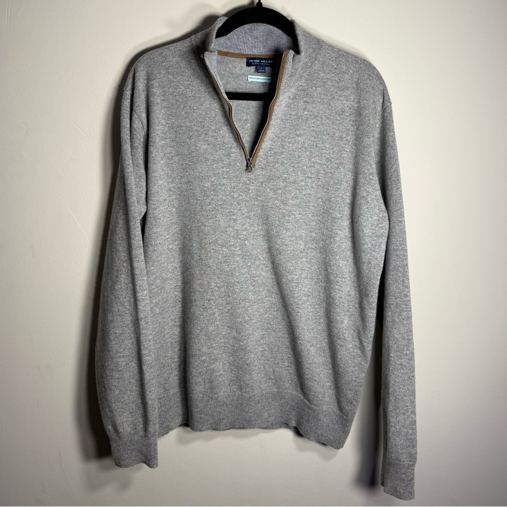 Peter Millar Crown Comfort Cashmere Quarter Zip